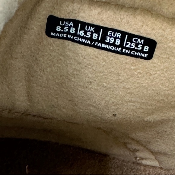 Spenco Aston Wool Slip-On Slides Tan Women’s Size 8.5B - Picture 14 of 16